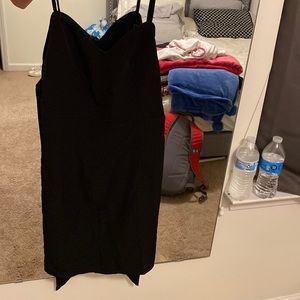 Hello Molly Black Dress with tie back